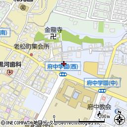 広島県府中市元町600周辺の地図