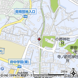 広島県府中市元町348周辺の地図