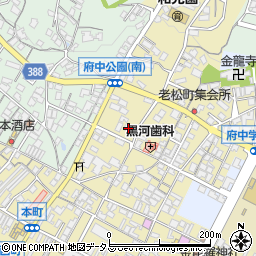 広島県府中市府中町523周辺の地図