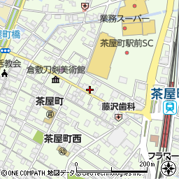 岡山県倉敷市茶屋町267周辺の地図