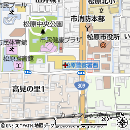 リサイクルマート松原店周辺の地図