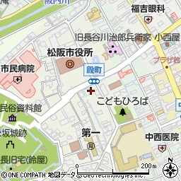 セブンイレブン松阪殿町店周辺の地図