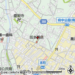 広島県府中市出口町307周辺の地図