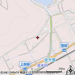 広島県福山市神辺町上御領1939-1周辺の地図