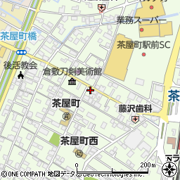 岡山県倉敷市茶屋町279周辺の地図