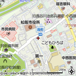 三重県松阪市殿町1344-15周辺の地図
