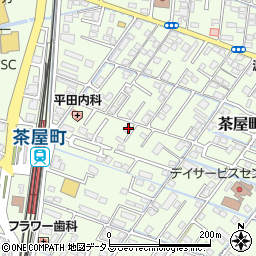 岡山県倉敷市茶屋町431-2周辺の地図