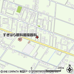 岡山県倉敷市茶屋町1445-3周辺の地図