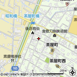 岡山県倉敷市茶屋町102-10周辺の地図