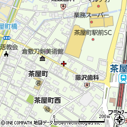 岡山県倉敷市茶屋町267-1周辺の地図