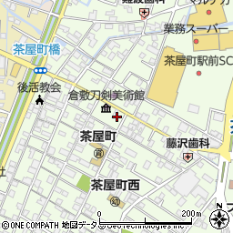 岡山県倉敷市茶屋町172周辺の地図