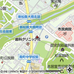 三重県松阪市内五曲町20周辺の地図
