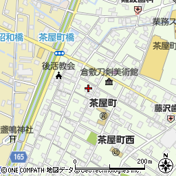 岡山県倉敷市茶屋町169-2周辺の地図