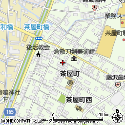 岡山県倉敷市茶屋町169周辺の地図