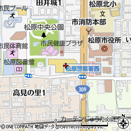 ヘアーズゲート・カナートモール　松原店周辺の地図