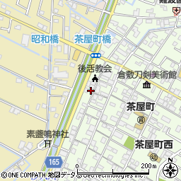 岡山県倉敷市茶屋町53周辺の地図