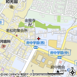 広島県府中市元町601周辺の地図