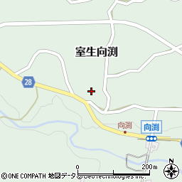 奈良県宇陀市室生向渕3479周辺の地図