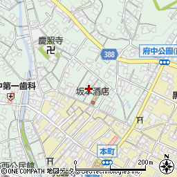 広島県府中市出口町319周辺の地図