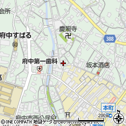 広島県府中市出口町1120周辺の地図