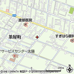 岡山県倉敷市茶屋町735-2周辺の地図