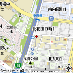 ＣＯＬＬＥＣＴＩＯＮＳＡＫＡＩＨＩＧＡＳＨＩ３周辺の地図