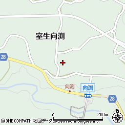 奈良県宇陀市室生向渕3669周辺の地図