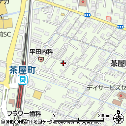 岡山県倉敷市茶屋町430周辺の地図
