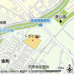 トライアル　松阪店周辺の地図