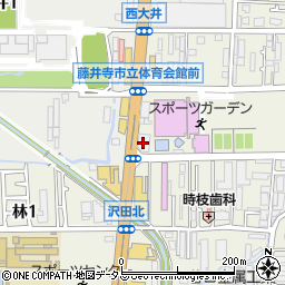 レッドバロン藤井寺周辺の地図