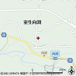 奈良県宇陀市室生向渕3670周辺の地図