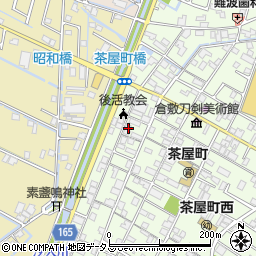 岡山県倉敷市茶屋町102-5周辺の地図