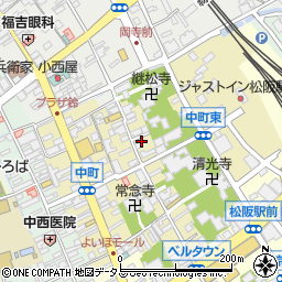 三重県松阪市中町1963周辺の地図