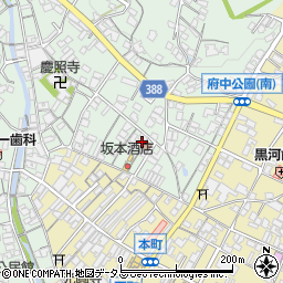 広島県府中市出口町308周辺の地図