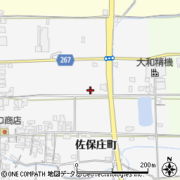 奈良県天理市佐保庄町489周辺の地図