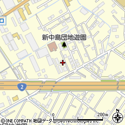 岡山県倉敷市中島1554周辺の地図