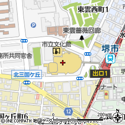 ＰＡＰＡ’ＳＪＲ堺店周辺の地図