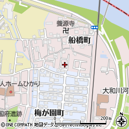 大阪府藤井寺市船橋町3周辺の地図