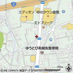 べんけい笹沖店周辺の地図