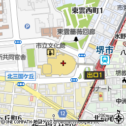 イズミヤ阪和堺店周辺の地図