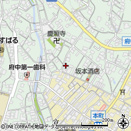 広島県府中市出口町338周辺の地図