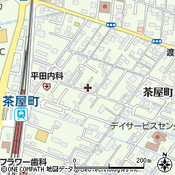 岡山県倉敷市茶屋町417-17周辺の地図