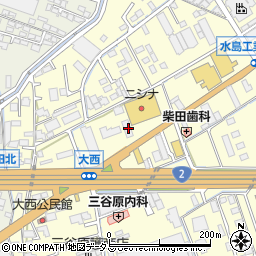 岡山県倉敷市中島1364周辺の地図