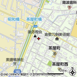 岡山県倉敷市茶屋町102-11周辺の地図