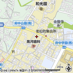 広島県府中市府中町261周辺の地図