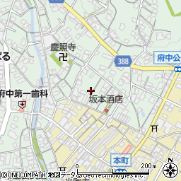 広島県府中市出口町324周辺の地図