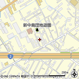 岡山県倉敷市中島1555周辺の地図