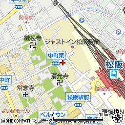 ホシザキ東海株式会社松阪営業所周辺の地図