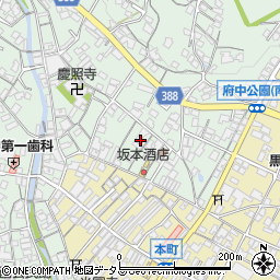 広島県府中市出口町320周辺の地図