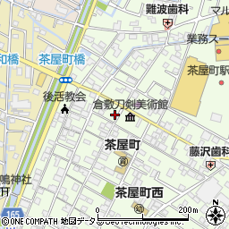 岡山県倉敷市茶屋町177-8周辺の地図